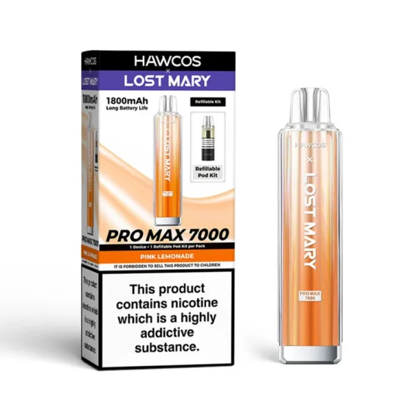 Box of 10 Lost Mary Pro Max 7000 Puffs Refillable Pod Kit | Only ?69.99 - Image 2