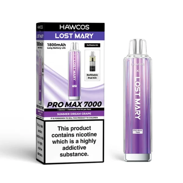 Box of 10 Lost Mary Pro Max 7000 Puffs Refillable Pod Kit | Only ?69.99 - Image 11