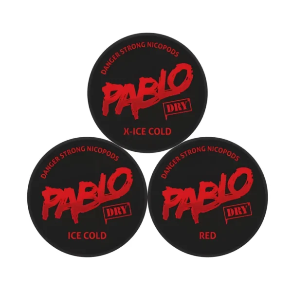 Pablo Dry Nicotine Pouches | Only ?4.99 | Any 3 for ?12