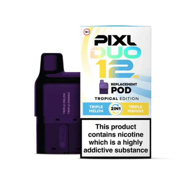 Box of 5 / Box of 10 Pixl Duo 12 6K Refill Pod