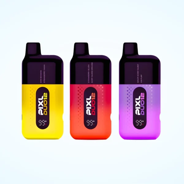 Box of 5 / Box of 10 Pixl Duo 12 6000 Puffs Vape Kit - Image 4