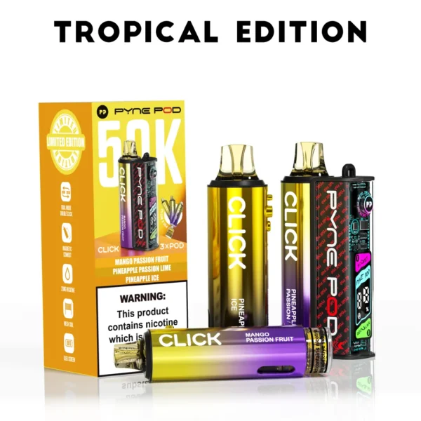 Pyne Pod Click 50K Puffs Prefilled Pod Kit | Only ?11.99 | Any 3 for ?30 - Image 4
