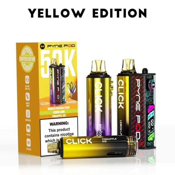 Pyne Pod Click 50K Puffs Prefilled Pod Kit | Only ?11.99 | Any 3 for ?30 - Image 5