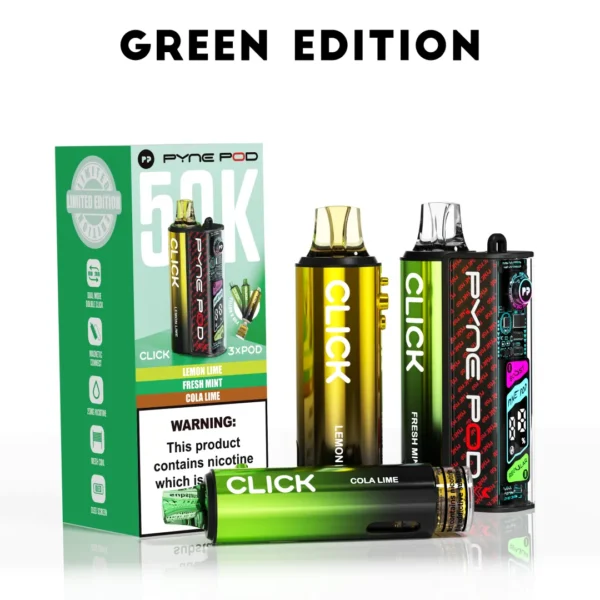 Pyne Pod Click 50K Puffs Prefilled Pod Kit | Only ?11.99 | Any 3 for ?30 - Image 6