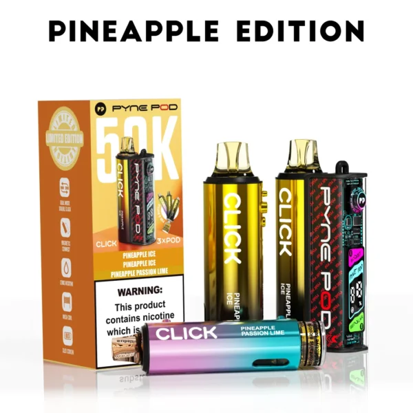 Pyne Pod Click 50K Puffs Prefilled Pod Kit | Only ?11.99 | Any 3 for ?30 - Image 7