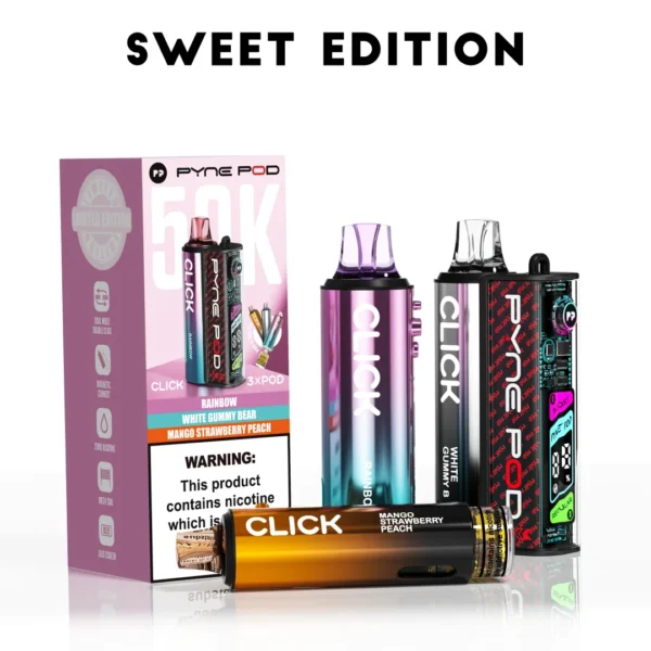 Pyne Pod Click 50K Puffs Prefilled Pod Kit | Only ?11.99 | Any 3 for ?30 - Image 9