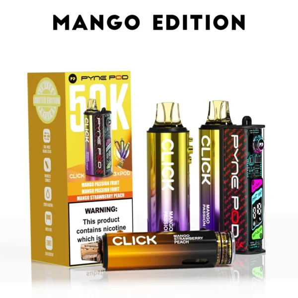 Pyne Pod Click 50K Puffs Prefilled Pod Kit | Only ?11.99 | Any 3 for ?30 - Image 13