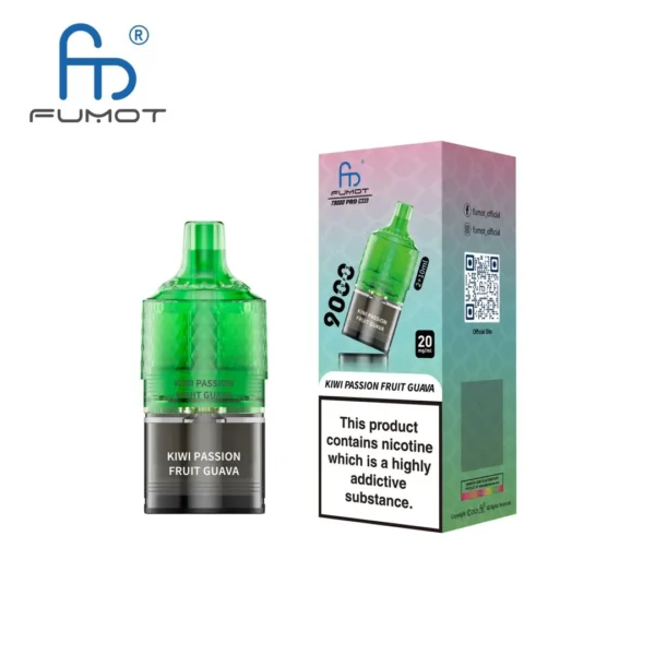 RandM Fumot T9000 Pro Max Prefilled Refill Pods | Only ?3.99 | Any 3 for ?10 - Image 3