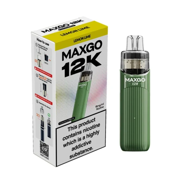 Box of 10 Relx Maxgo 12K Prefilled Pod Kit | Only ?69.99 - Image 4