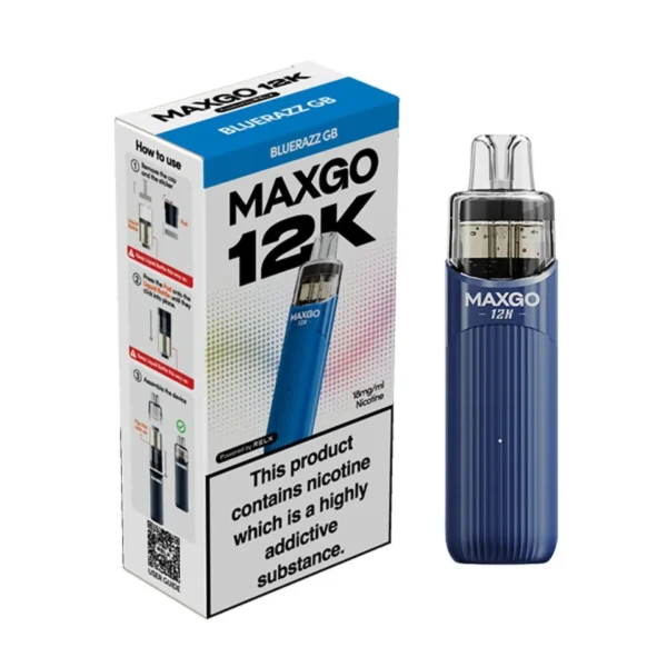 Box of 10 Relx Maxgo 12K Prefilled Pod Kit | Only ?69.99 - Image 16