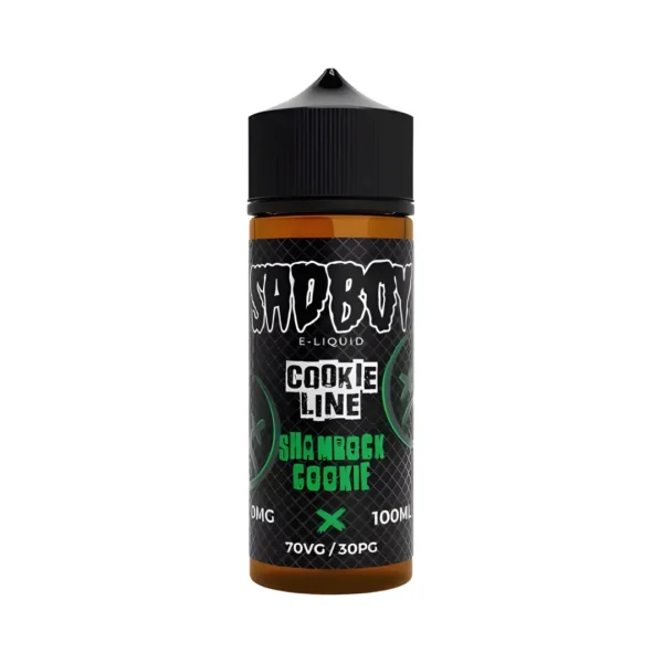 Shamrock Cookie 100ML Shortfill E-Liquid by Sadboy