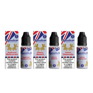 Signature Nic Salts 10ml | 60+ Flavours