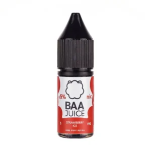 Strawberry Ice Nic Salt E-Liquid by Baa Juice