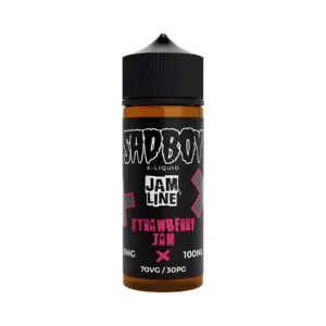 Strawberry Jam 100ML Shortfill E-Liquid by Sadboy