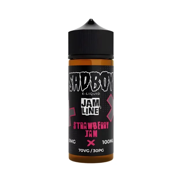 Strawberry Jam 100ML Shortfill E-Liquid by Sadboy