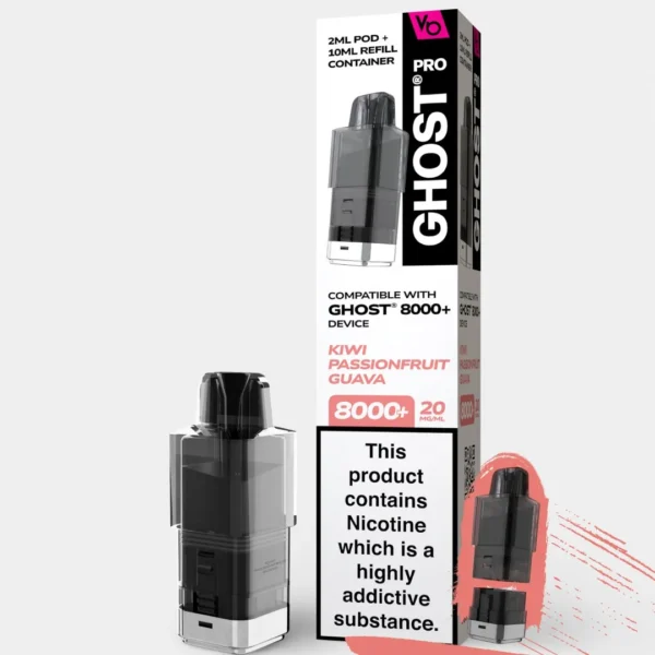 Vapes Bar Ghost Pro 8000+ Refill Pods | Only ?6.99 | Any 3 for ?18 - Image 2