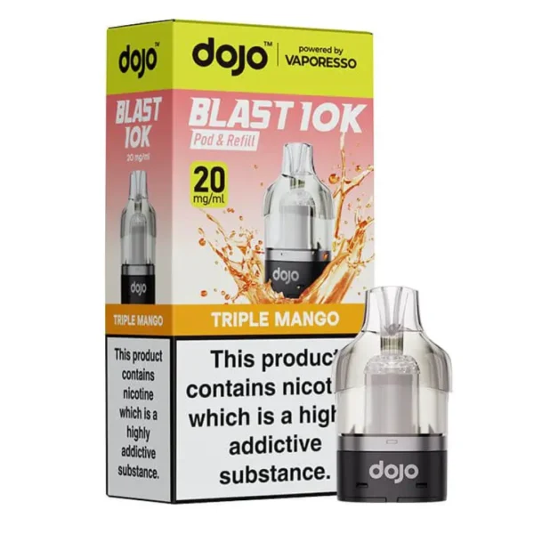 Vapouresso Dojo Blast 10K Puffs Prefilled Refill Pods | Only ?4.99 | Any 3 for ?15 - Image 10