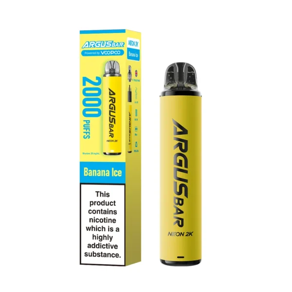 VooPoo Argus Bar Neon 2K Puffs Prefilled Pod Kit | Only ?5.99 | Any 3 for ?15 - Image 2