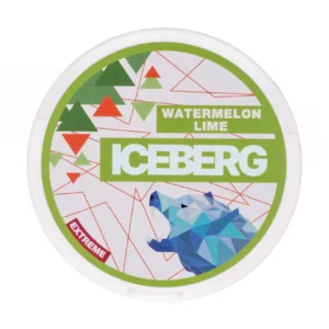 Watermelon lime Nicotine Pouches by Iceberg