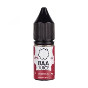 Watermelon Ice Nic Salt E-Liquid by Baa Juice
