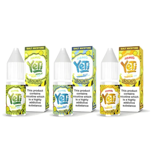 Yeti Sourz Nic Salts 10ml