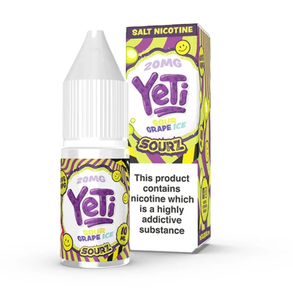 Yeti Sourz Nic Salts 10ml - Image 9