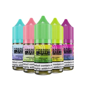 Firerose 5000 10ml Nic Salt E-liquid by ELUX | 5 FOR £10