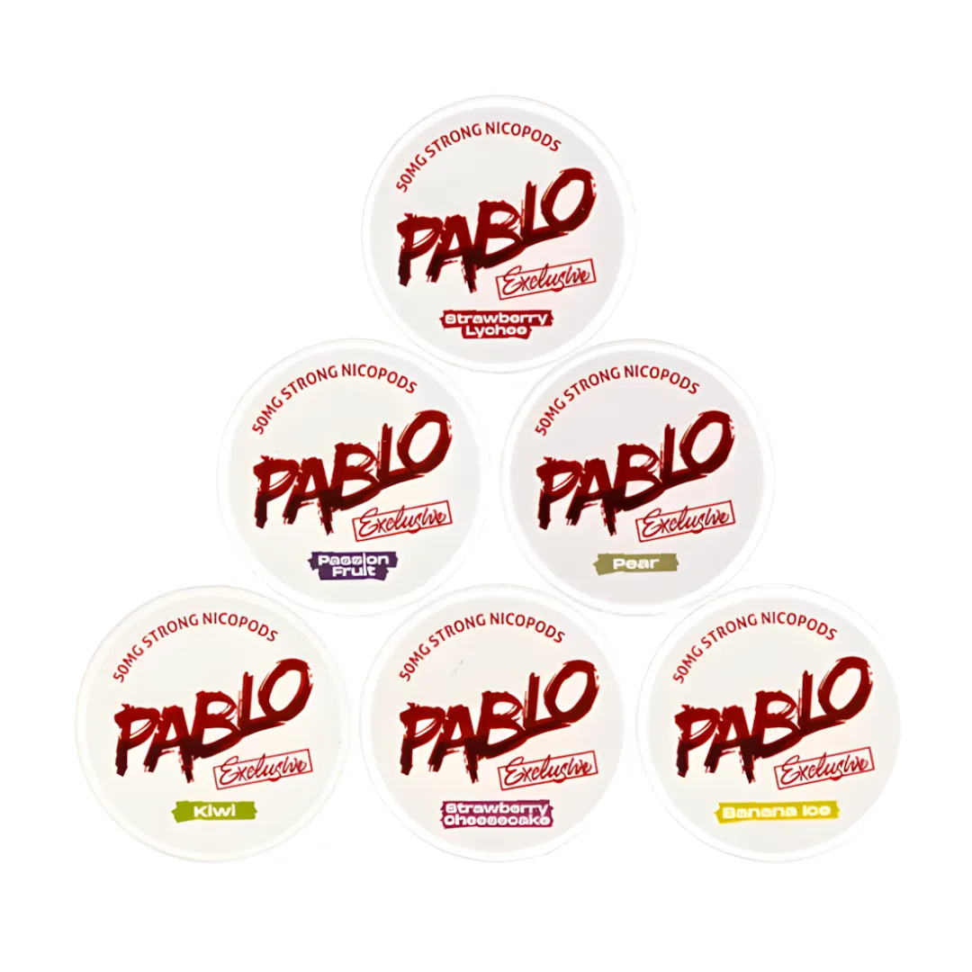 Pablo Exclusive Nicotine Pouches | Only £4.99 | Any 3 for £9.99